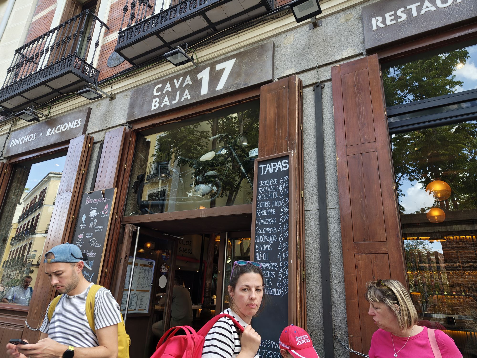 Calle De La Cava Baja Madrid Spain 4