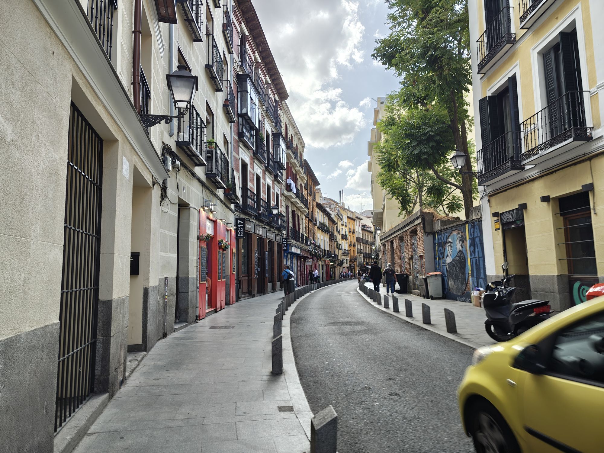 Calle De La Cava Baja Madrid Spain 5