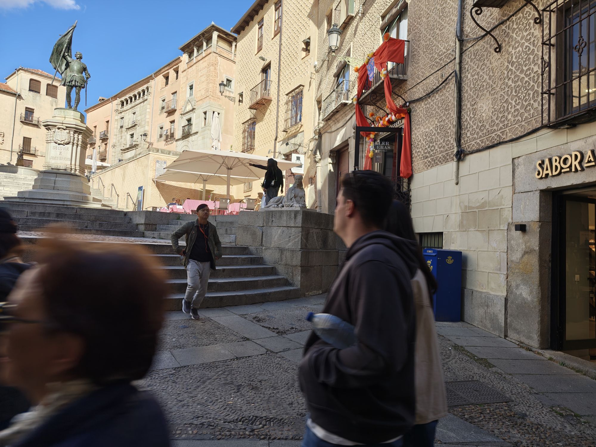 Plaza De Medina Del Campo Segovia Spain 2